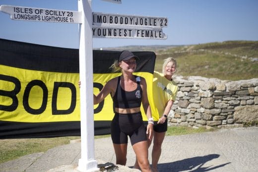 1. Imo Boddy At Land's End. Credit Tom Leeming