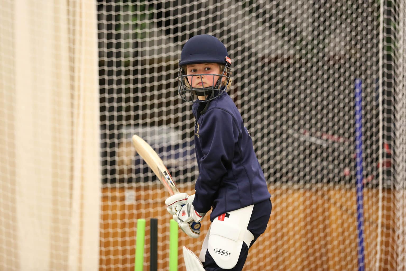 Girls' cricket at Sedbergh Prep