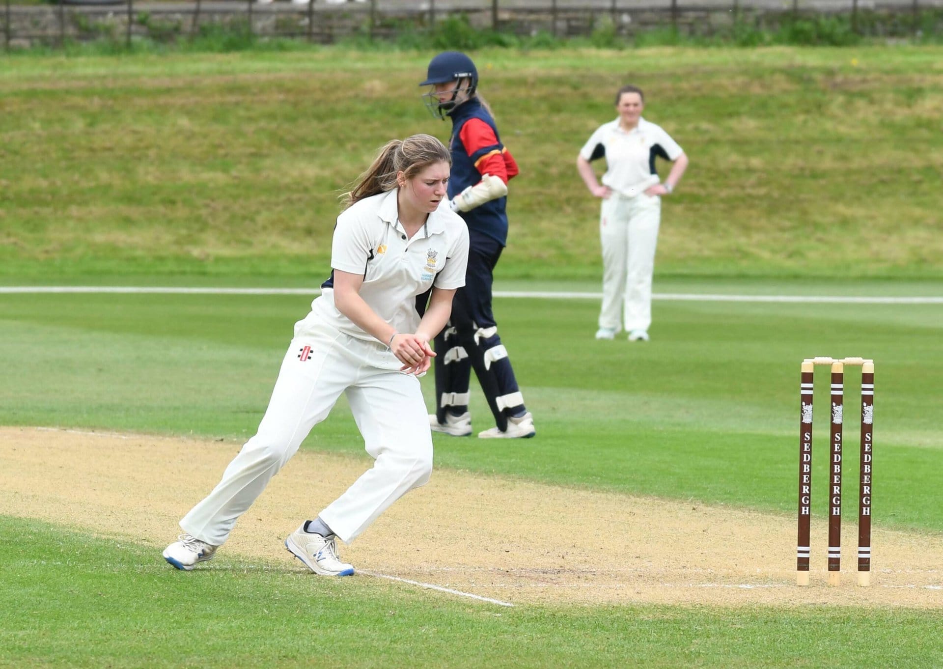 Sedbergh girl prepares to take a run out