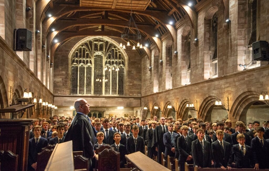 Whole School gather in the Chapel