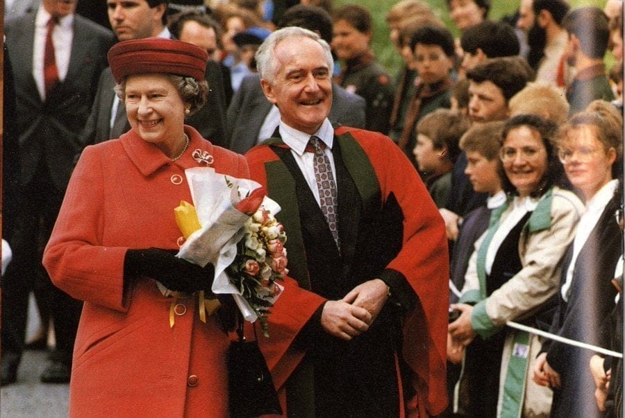 HM Queen Elizabeth Visits Sedbergh School