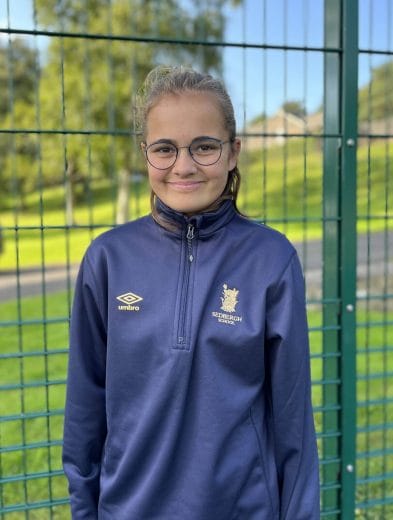 Year 11 pupil Carla