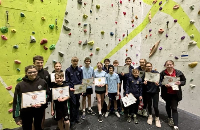 Young Climbers Scale New Heights at Inaugural Climbing Competition