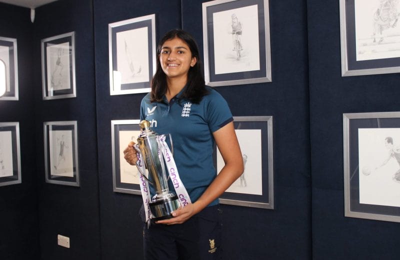 English Cricket’s New Star, Mahika, Wins Recognition at the PCA Awards