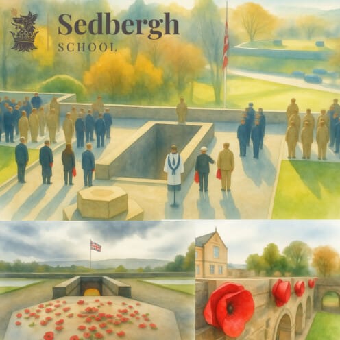 Remembrance Sunday at Sedbergh School