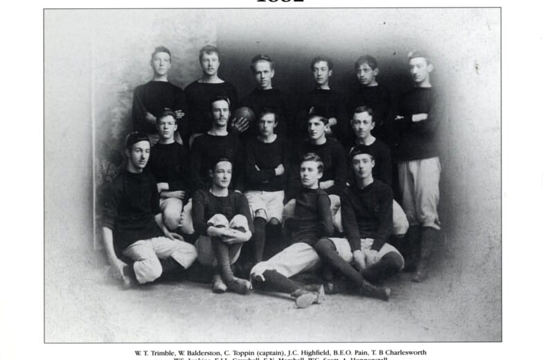 History of Sedbergh School in 50 Objects #11: First Rugby Photo