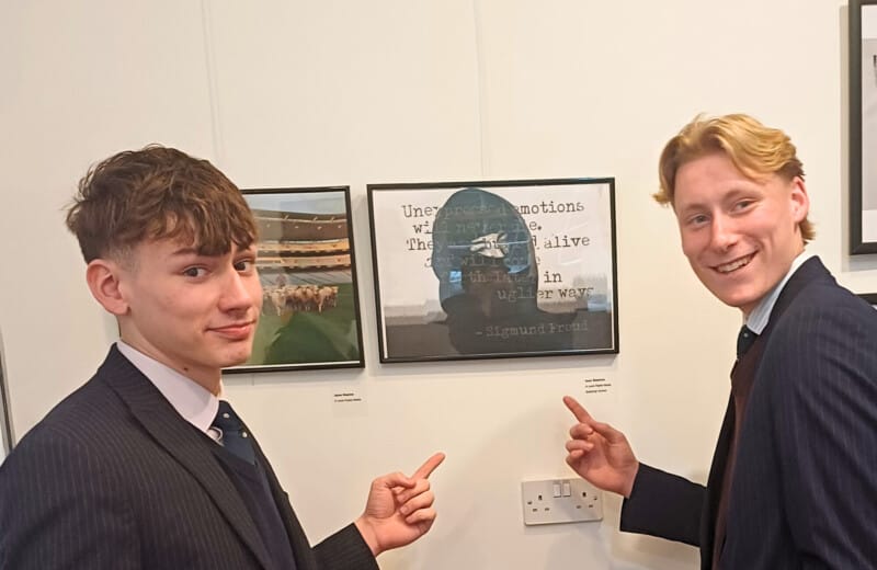 Showcasing Creativity: A-Level Art on Display at Farfield Mill