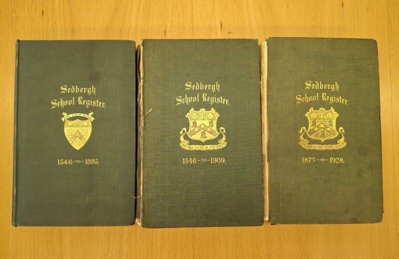 History of Sedbergh School in 50 Objects #15: Printed Registers