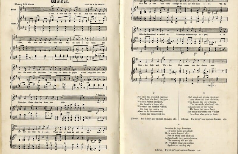 History of Sedbergh School in 50 Objects #17: Sedbergh School Song Book