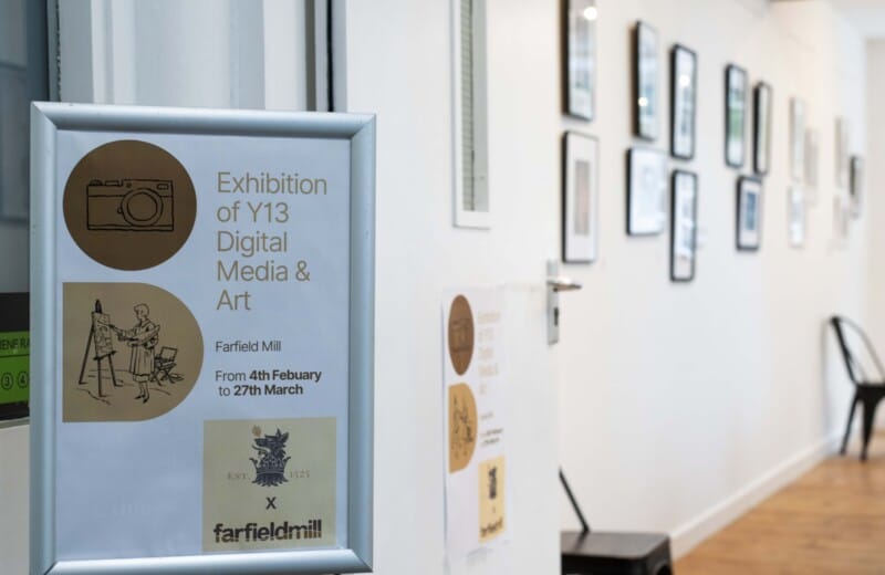 Showcasing A-Level Art at Farfield Mill