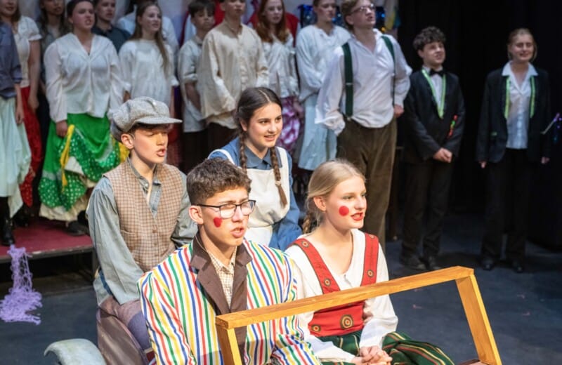 Year 9 and 10 bring Chitty Chitty Bang Bang to life