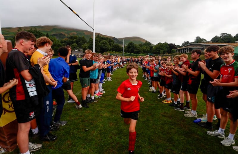 More than 400 children support young fundraiser at Sedbergh Courses